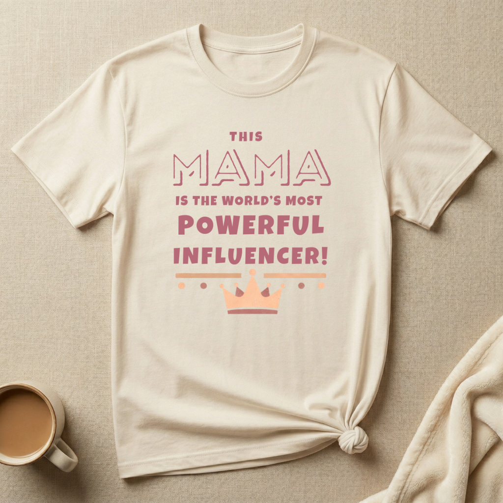 The World’s Most Powerful Influencer – Mom Life T-Shirt