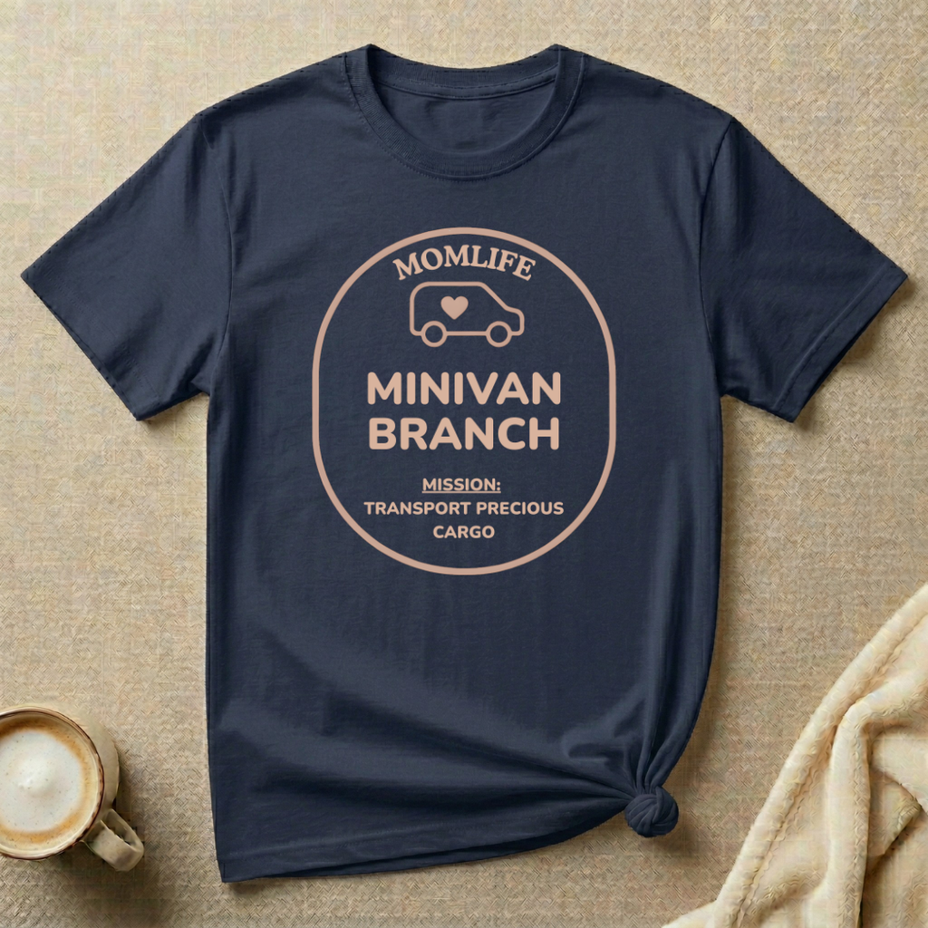 Snuggle Operations Minivan Branch – Mom Life T-Shirt