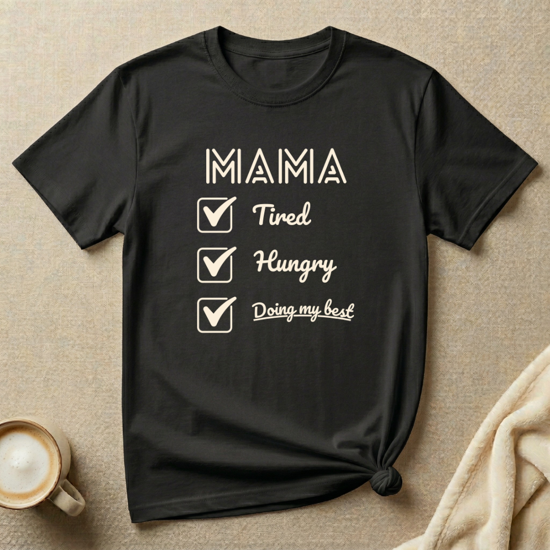 MAMA Checklist Doing my best T-shirt