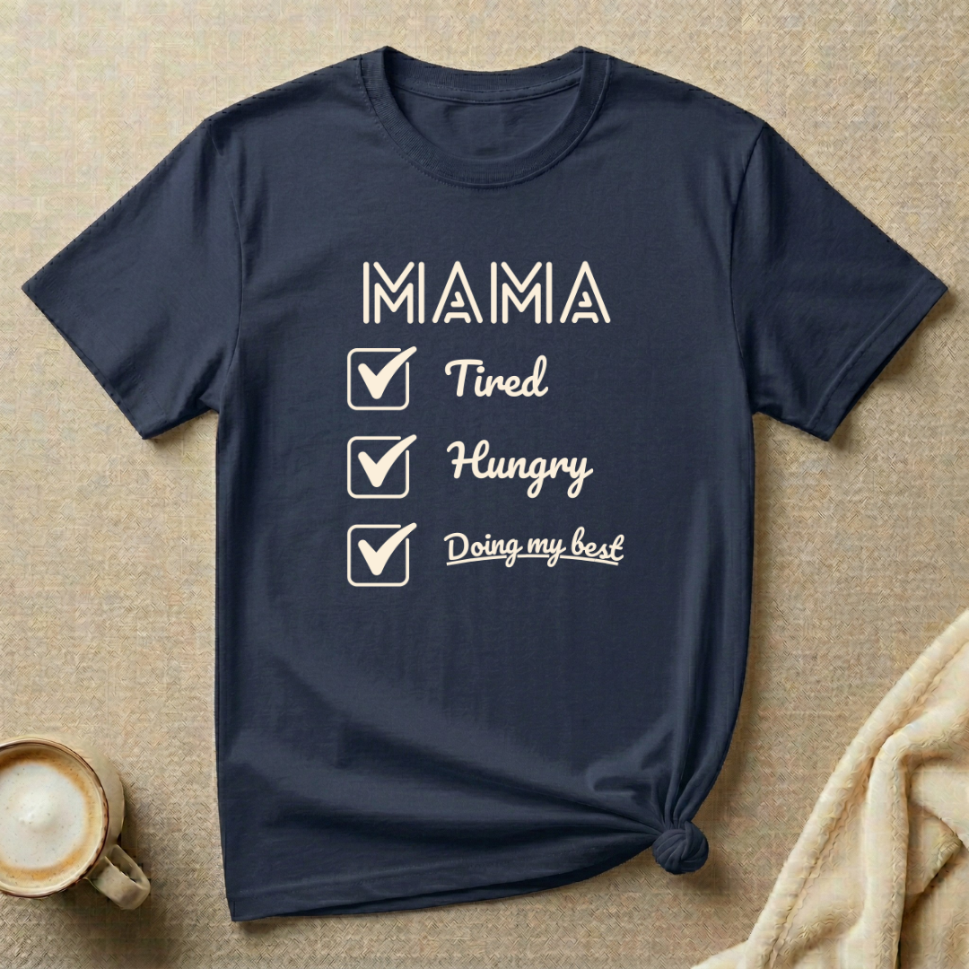 MAMA Checklist Doing my best T-shirt