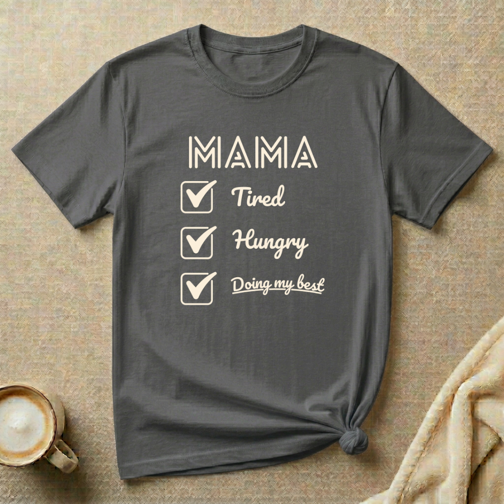 MAMA Checklist Doing my best T-shirt